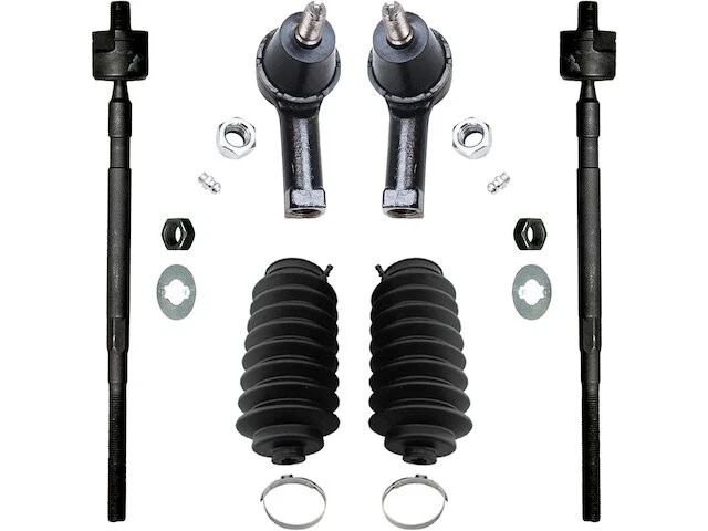 Front Tie Rod End Set For 1996-2000 Hyundai Elantra 1997 1998 1999 QW414QV - image 1 of 1