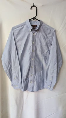 Camisa Brooks Brother manga larga abotonada jóvenes niños 18 azul Foto 1 de 4