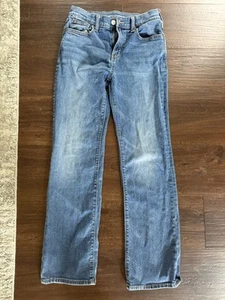 Old Navy Boys Jeans Bootcut Size 14 Boot-cut Built In Flex Adjustable Waist - Picture 1 of 5