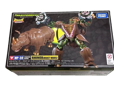 Transformers Masterpiece MP-59 Rhinox Beast Wars Takara Tomy Figur Neu in Box - Bild 1 von 4