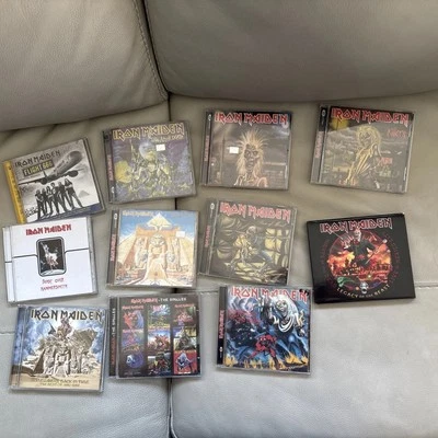 Iron Maiden Cd Lot Live Beast Over Hammersmith The Singles Best Of 1980-1989 OOP - Image 1 of 4