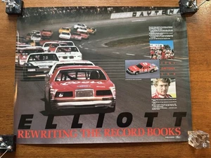 Vintage Bill Elliott #9 Coors Beers 1985 Daytona 500 Poster 28”x 22” Rare Nos - Bild 1 von 7