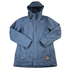 Oakley Womens Snowboard Ski Jacket Medium Blue Biozone FN Dry 10k - Picture 1 of 14