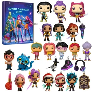 3D K Pop Teufel Jäger Adventskalender 24 Tage Weihnachten Countdow Kpop Ornament  - Bild 1 von 7