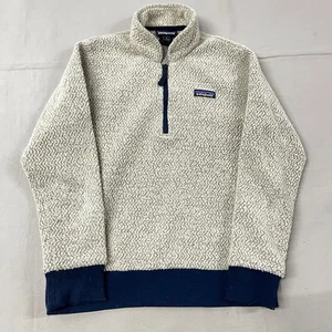 Patagonia Woolyester Fleece Pullover Oatmeal Sz S - Picture 1 of 13