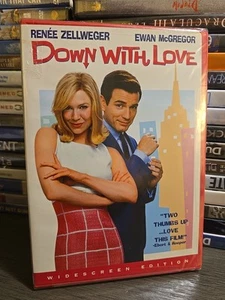 Down With Love (DVD, 2003, Widescreen) Brand New - Renee Zellweger/Ewan McGregor - Picture 1 of 5