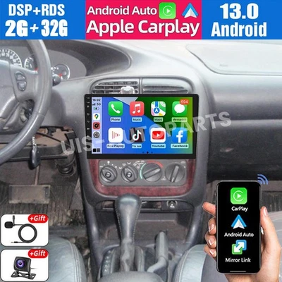 For Chrysler Cirrus 1995-2000 Android 13 Apple CarPlay Car Radio Stereo GPS Navi - Image 1 of 4