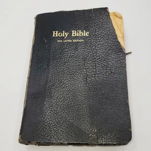 Vintage Holy Bible King James Version Red Letter Edition Riverside 1973 World - Picture 1 of 14