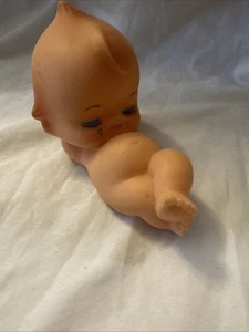 Muñeca Kewpie Dormir Vinilo Goma Suave 4.5" Juguete Vintage Decoración de Pasteles - Imagen 1 de 11