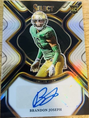 2023 Panini Select Draft Picks #RS-BJO Brandon Joseph Rookie Auto - Image 1 of 2