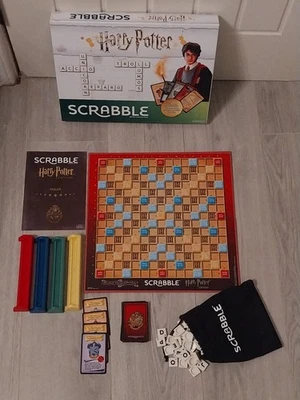 Scrabble Harry Potter Limited Edition Mattel 2018 100% complete  - Image 1 of 3