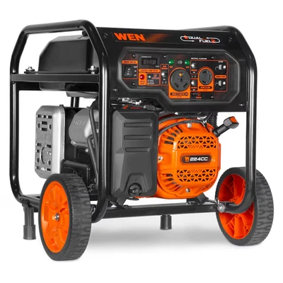 WEN 5600 / 4500 -Watt Dual fuel Portable Generator -Sale & FreeShip- - Image 1 of 4