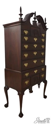 68314: HENKEL HARRIS Ball & Claw Mahogany SPNEA Highboy - Image 1 of 4