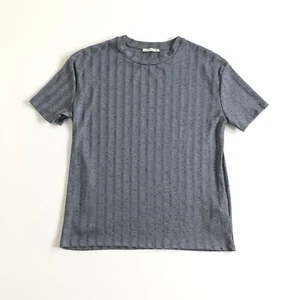 Zara Trafaluc 17-18 Herbst-Winter Größe S T-Shirt transparent grau Oberteil Damen - Bild 1 von 3