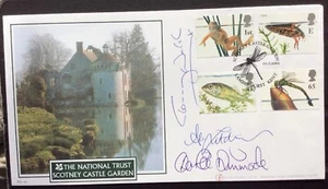 Groundforce Team, DIMMOCK, TITCHMARSH & WALSH Signed 10.7.2001 Pondlife FDC N.T. - Picture 1 of 12