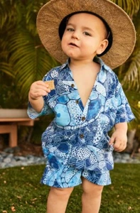 NUEVO Kenny Flowers, Kiddy Flowers, Baby Boys Talla 12 Meses, Mauna Kea... - Imagen 1 de 4