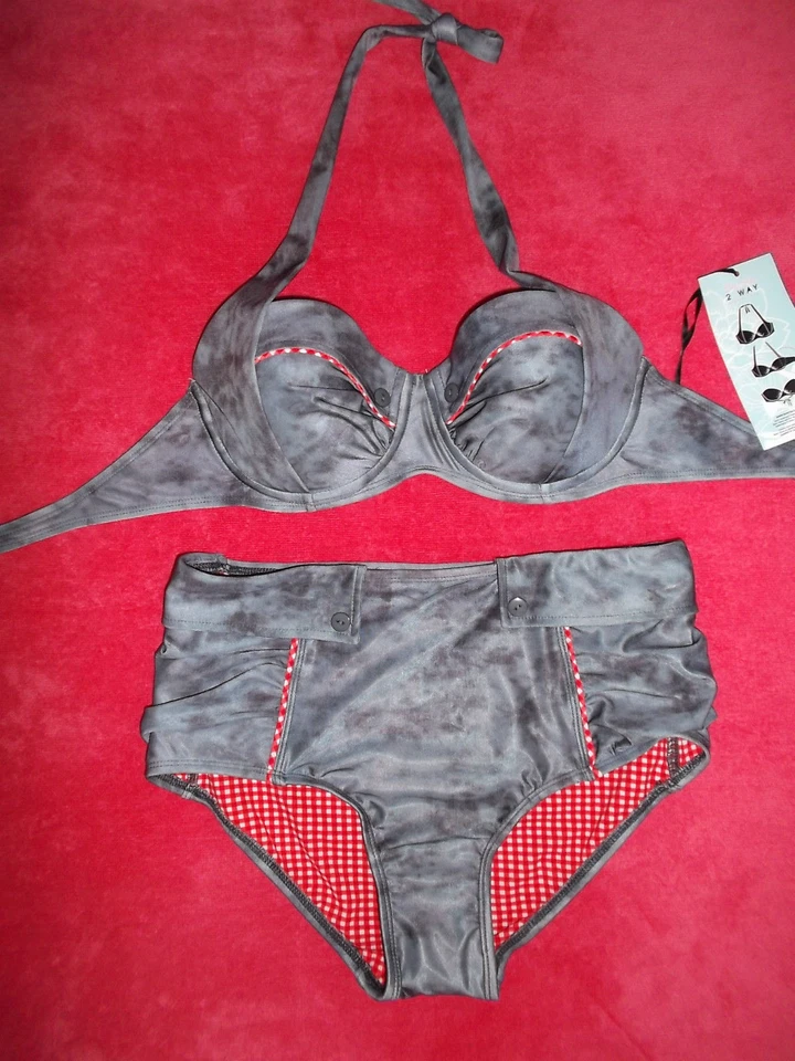 OFERTA: NUEVO TRAJE DE BAÑO SEXY BODY GUANTE BETTY TIRO ALTO, TALLA XSMALL Foto 1 de 1