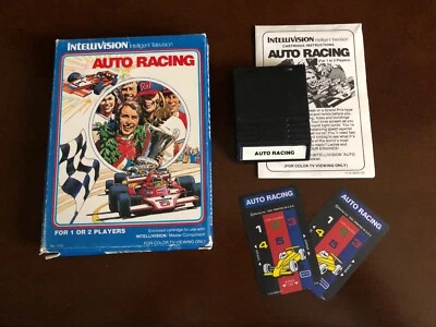 Intellivison Inc Auto Racing for Intellivision CIB - Image 1 of 2