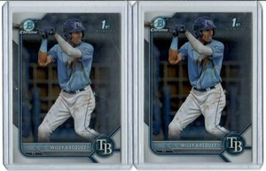 2022 Bowman Draft 1st Bowman (2) Chrome Willy Vazquez