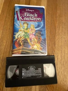 The Black Cauldron (VHS, 1998) Holographic Cover Masterpiece Collection - Picture 1 of 1