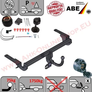 AHK für Citroen C4 Schrägheck 09- Anhängerkupplung ES7 Einparkhilfe Abschaltung - Bild 1 von 7