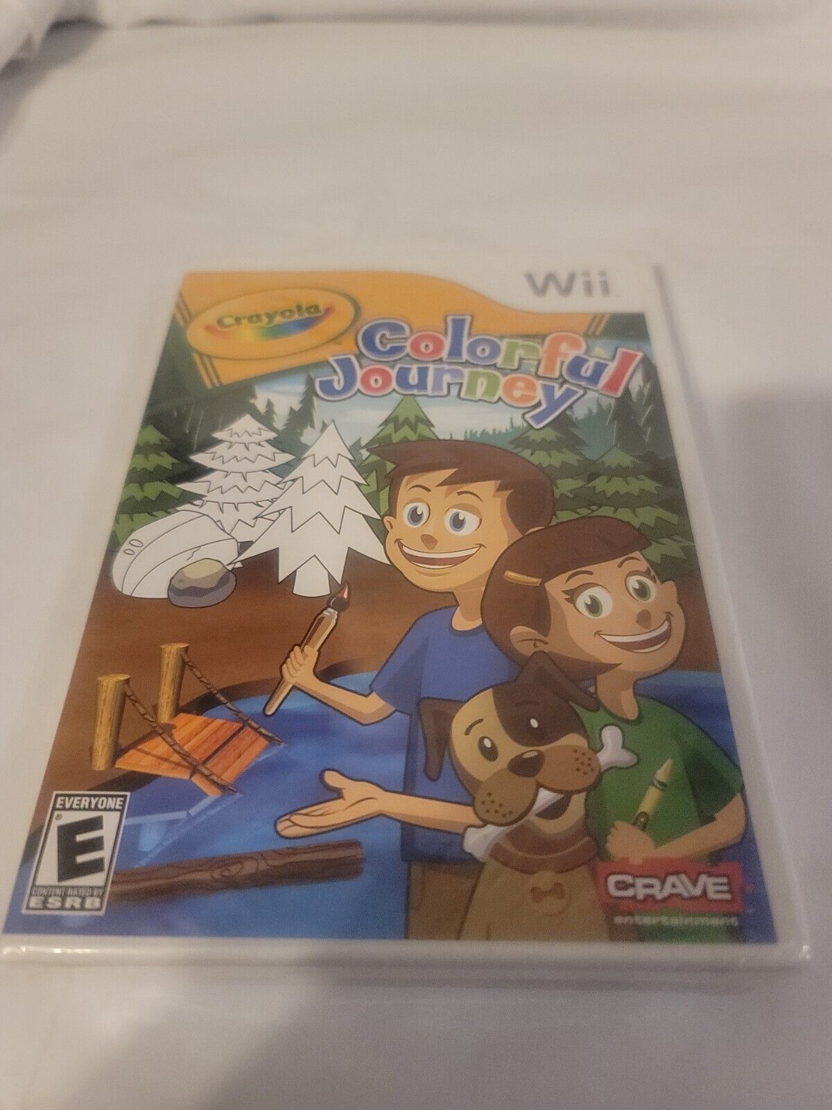 Crayola Colorful Journey (Nintendo Wii, 2009) Wii NEW Sealed