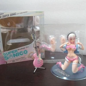 Super Sonico Bondage Ver 1/7 Figure Candy Pink Super Sonic Orchid Seed Nitro - Picture 1 of 4