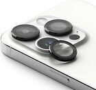 Camera Lens Frame Glass Individual Lens Covers Compatible with iPhone 15 Pro