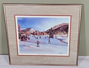 Arte de pared vintage firmado por Ernst Ulmer EDICIÓN LIMITADA NAVIDAD Keystone - Imagen 1 de 7