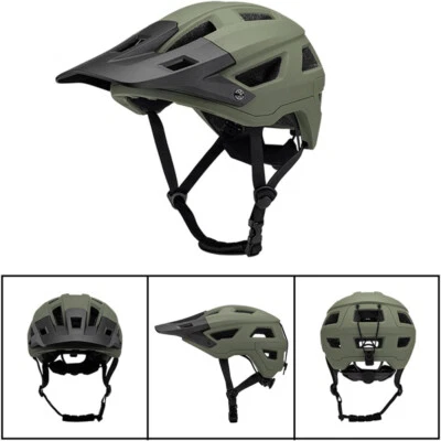 MARKENLOS Fahrradhelm für Herren und Damen Schutzhelm Erwachsene Radhelm MTB Bike L55-61cm