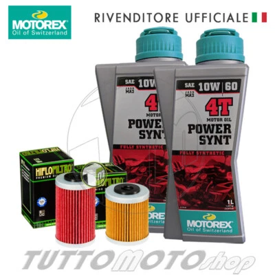 MOTOREX - HIFLO Tagliando KTM Enduro 690 R 2013-2020 / Kit Olio Motorex Power Synt + Filtri