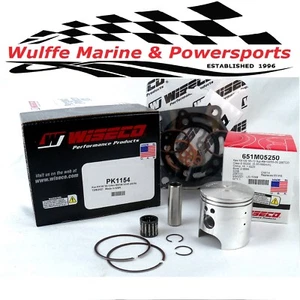 Kit de reconstrucción de extremo superior Wiseco Kawasaki KX100 '98-13 Std diámetro pistón juntas cojinete - Imagen 1 de 2