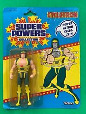 1985 KENNER Super Powers CYCLOTRON Figure MIP 33 Back Card - No Mini Comic
