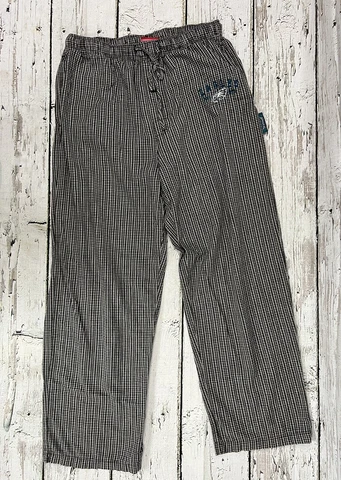 Philadelphia Eagles NFL Embroidered Logo Men's Plaid Sleepwear Pajama Pants - M Cover
