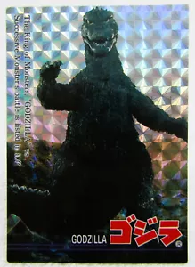 Tarjeta coleccionable 1995 Amada Toho Showa Godzilla Prism #35 - Imagen 1 de 2