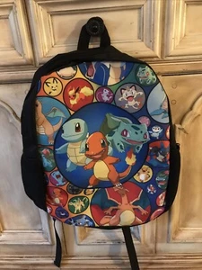 Pokemon Pikachu All Over Print 16" Backpack School Book Bag  - Picture 1 of 2