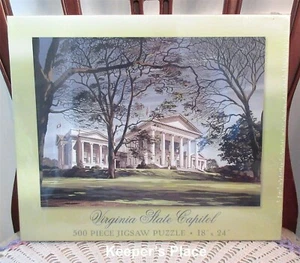 Puzzles Plus Virginia State Capitol Puzzle 500 Stck. 18 x 24 Neu Versiegelt - Bild 1 von 4