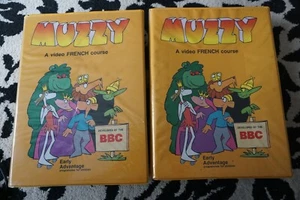 BBC Muzzy French Video Course for children boxed set - Picture 1 of 6