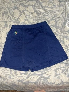 Gymboree VTG Girls Navy Skort Size XXL with embroider details (R75) - Picture 1 of 6