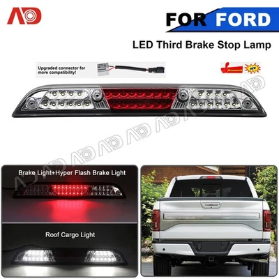 Ford F150 F250 F350 Super Duty F1 Strobe LED High Mount 3rd Third Brake Light - Image 1 of 4