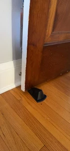 Frienda 2 Pcs Jumbo Door Stoppers Heavy Duty Stopper Tall up to Black - Picture 1 of 7