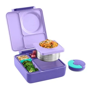 Omie - OmieBox Hot & Cold Bento Box Purple Plum - Picture 1 of 6