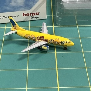 Herpa Western Pacific Airlines Boeing 737-300 I Simpson pressofuso orig. Scatola - Foto 1 di 6