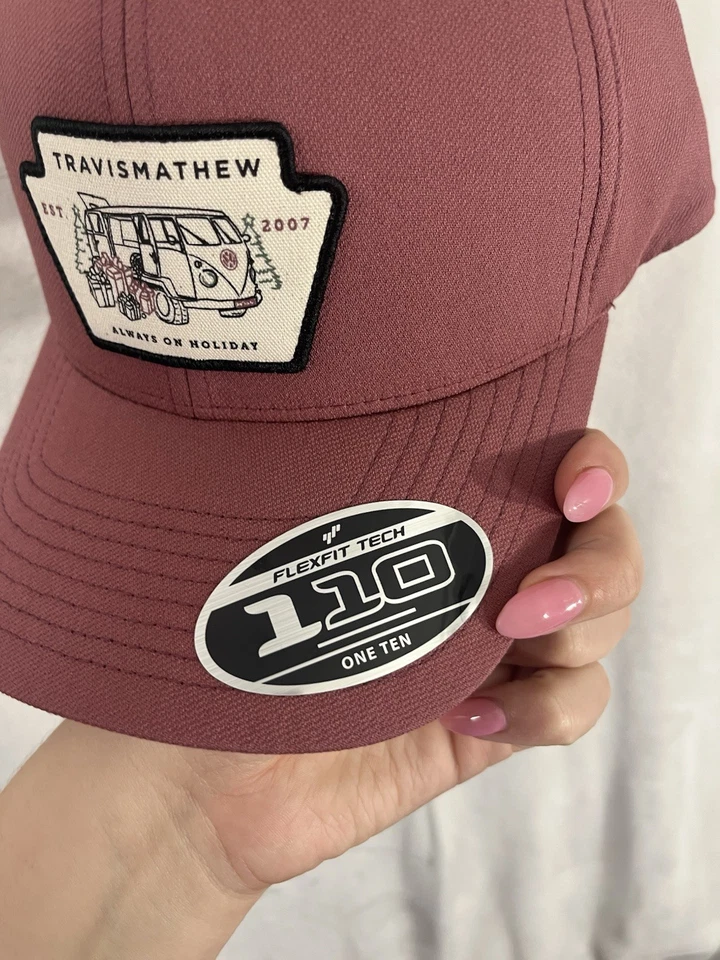 Travis Mathew Golf Hat Men’s Year In Review Snapback Baseball Cap Matthew NEW