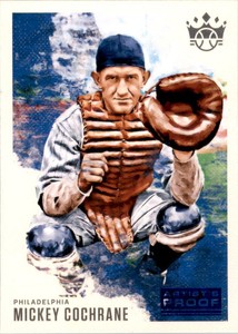 2020 Diamond Kings Artist Proof Blue #9 Mickey Cochrane