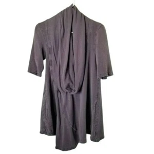 Prairie Underground Lavender Hemp & Cotton Kurzarm Pullover Oversized XS - Bild 1 von 12