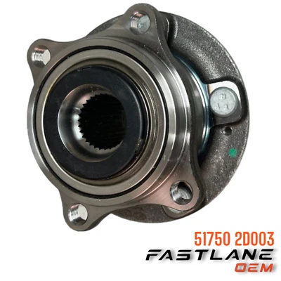 2001-2006 HYUNDAI ELANTRA CONJUNTO DE CUBO DE RODA DIANTEIRA LH/RH NOVO OEM 51750 2D003 - Imagem 1 de 4