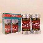 NOS Vintage 1997 Coca-Cola Fountain Service Salt Pepper Shakers Diner Collection