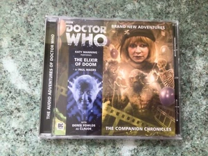 Doctor Who - The Elixir of Doom 1 CD Big Finish Katy Manning - Picture 1 of 2