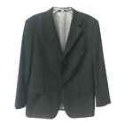 Bachrach Blazer Pinstriped Black Gray Career Jacket Men's Approx Size 42 